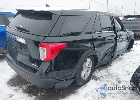 2022 Ford Explorer z USA, uszkodzony, nr VIN 1FMSK8BH7NGB96498